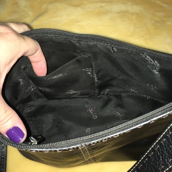 Fossil black leather purse - Picture 5 of 6